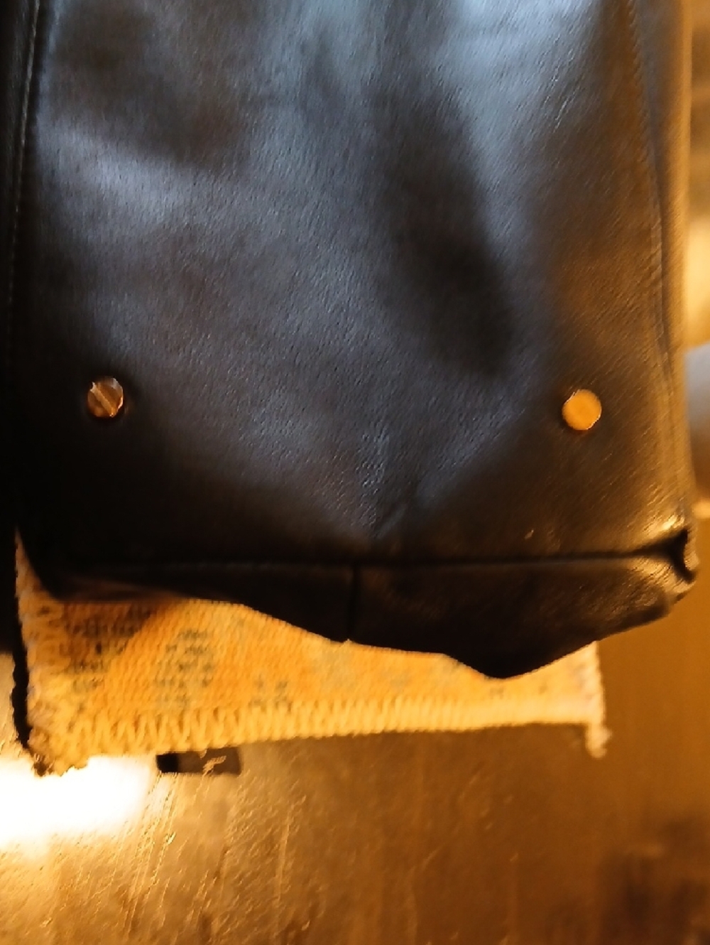 Tory Burch Black Leather Satchel with Gold Accents - Picture 10 of 11